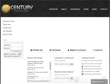 Tablet Screenshot of centuryplanroom.com